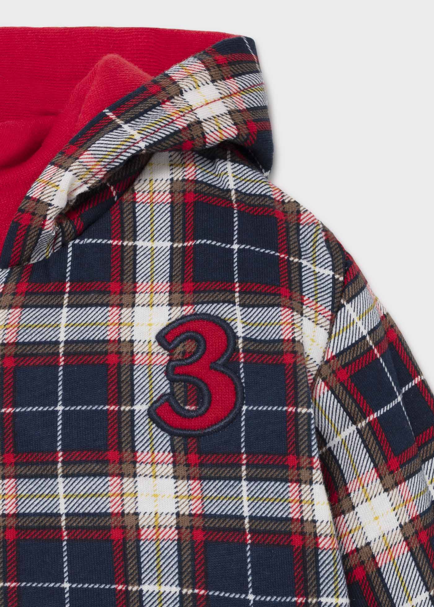 Mayoral Erkek bebek çift taraflı  kapüşonlu sweatshirt 2422