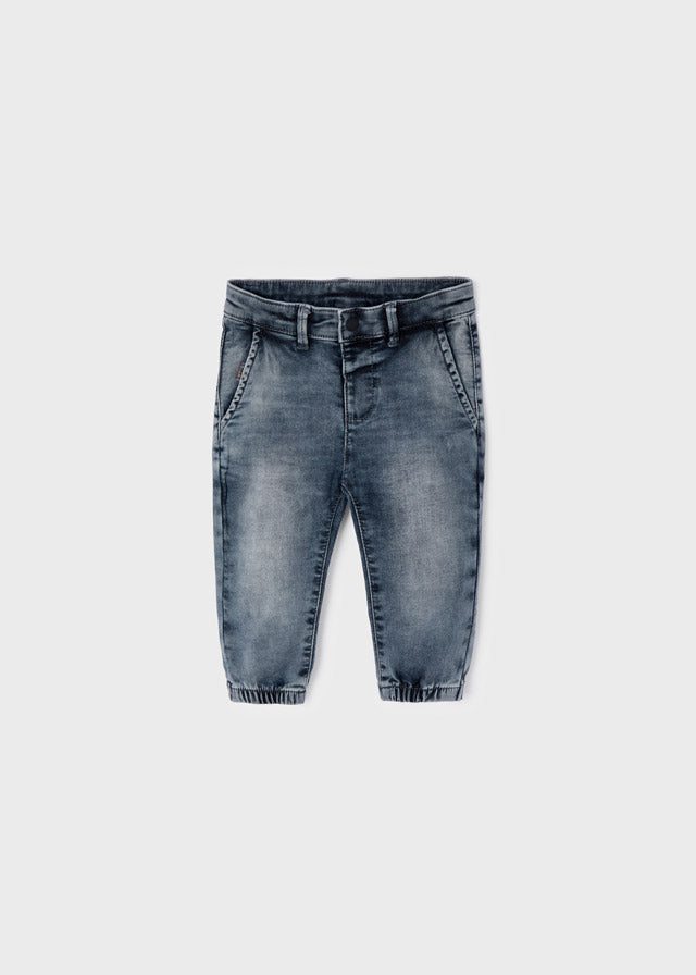 Mayoral erkek bebek denim yumuşak pantolon 2529