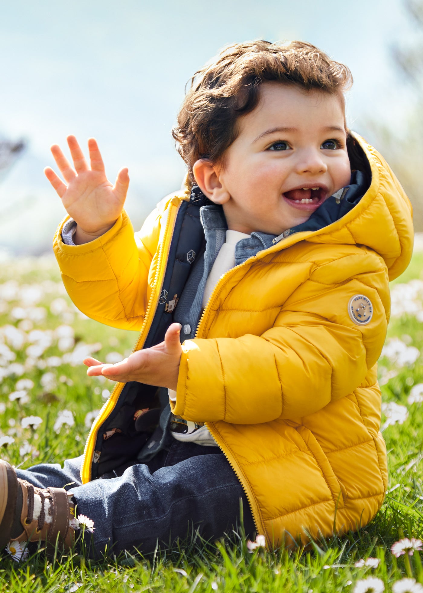 Mayoral erkek bebek dolgu çantalı mont 2418