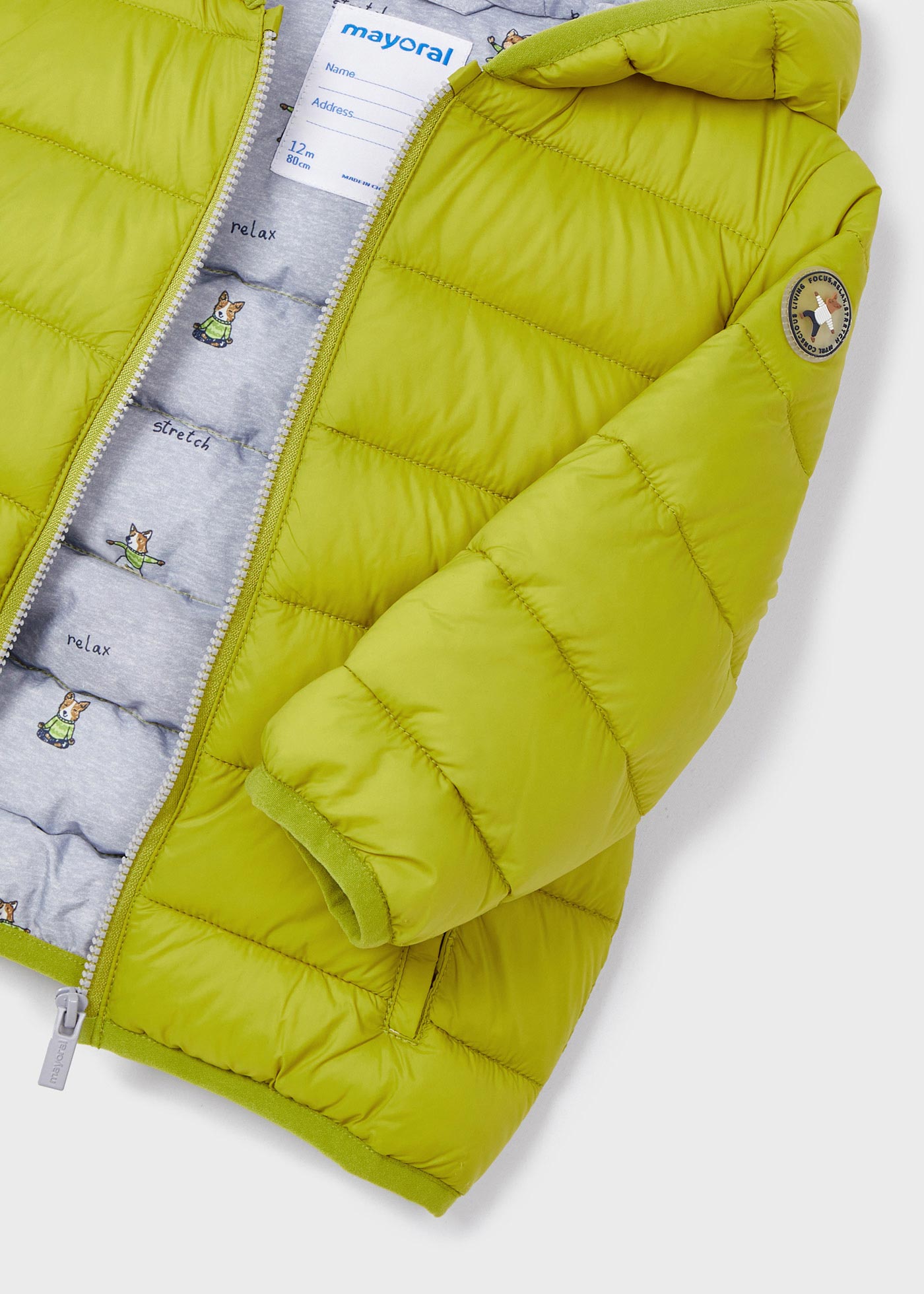 Mayoral erkek bebek dolgu çantalı mont 2418