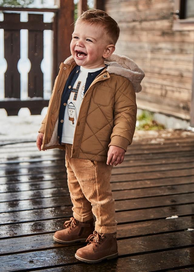Mayoral Erkek Bebek kadife Fitilli Pantolon