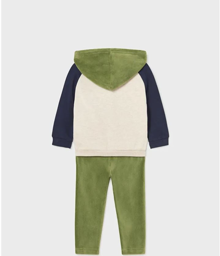 Mayoral Erkek Bebek Kadife Pantolon ve Swatshirt Takım 2696