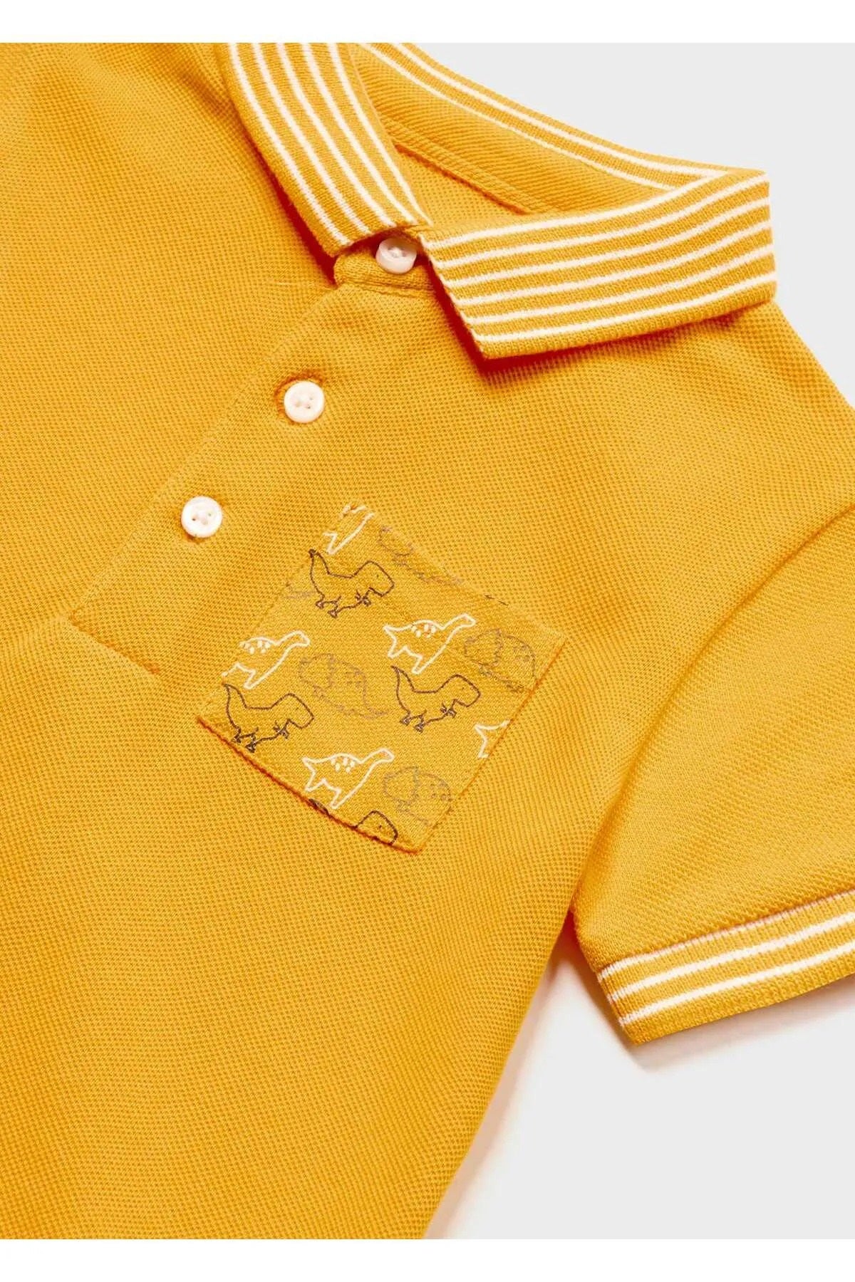 Mayoral  erkek  bebek polo yaka tişört 1105