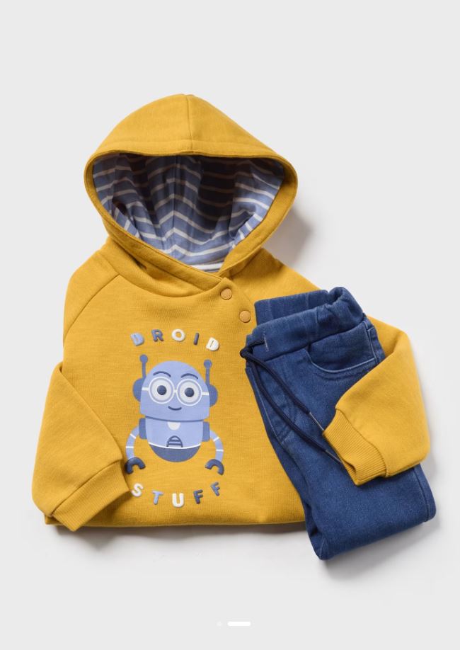 Mayoral Erkek Bebek Sweatshirt  denim Pantolon Takım