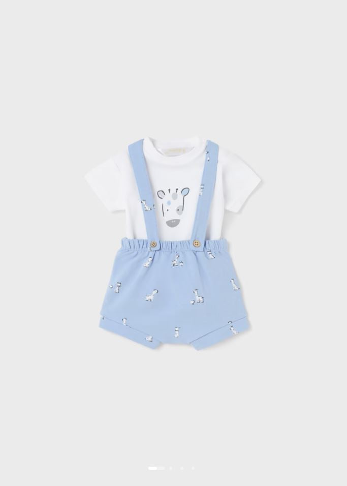 Mayoral erkek bebek tişört şort 2 li set 1254