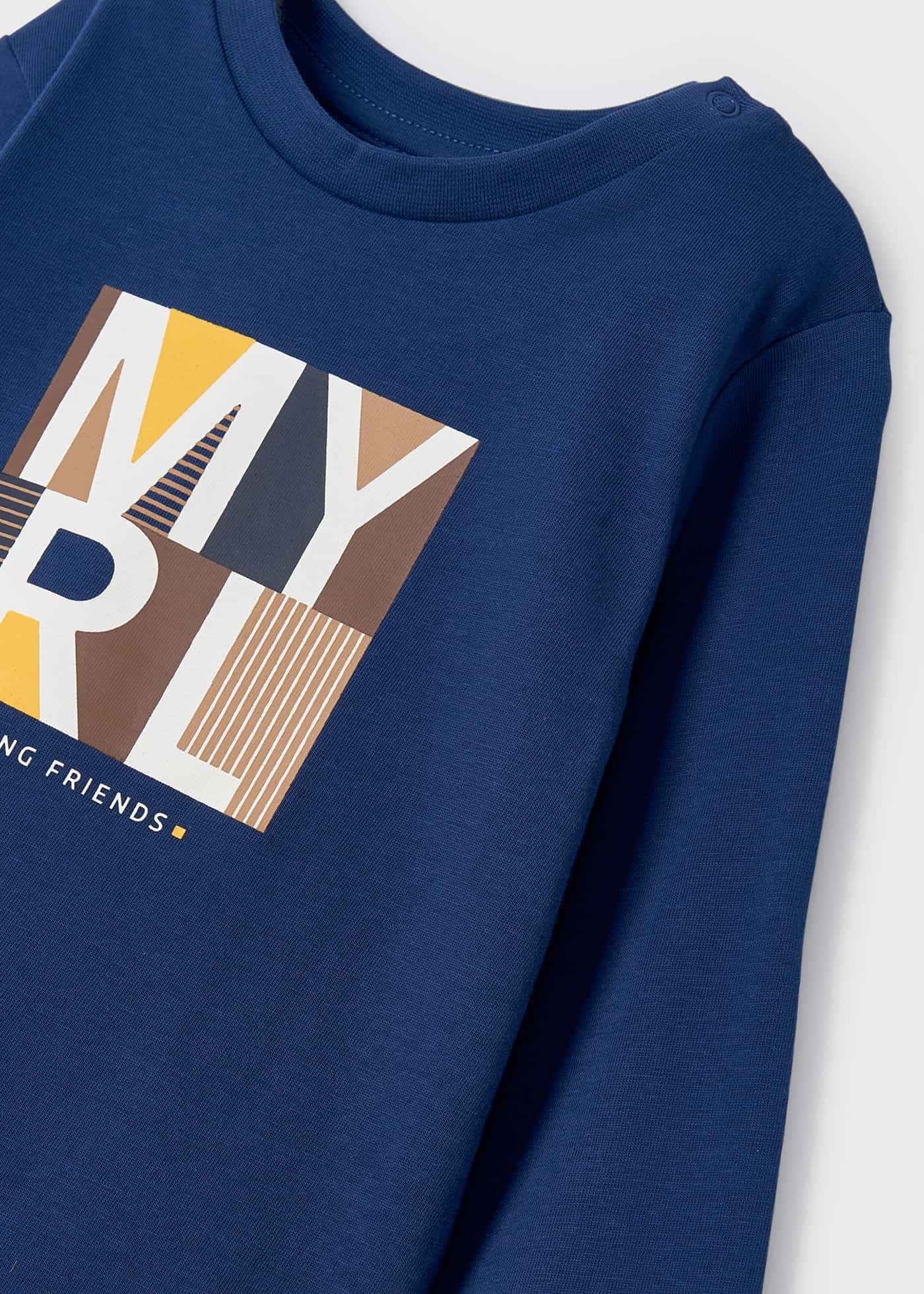 Mayoral erkek bebek uzun kol tişört 108