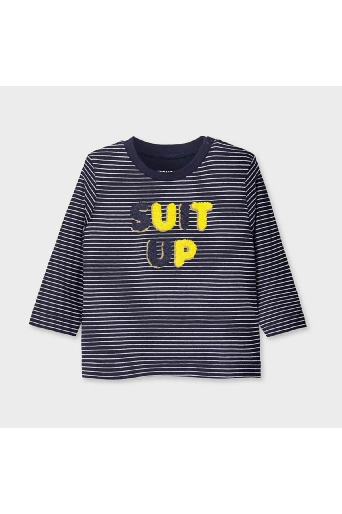 Mayoral erkek bebek uzun kol tişört 2038