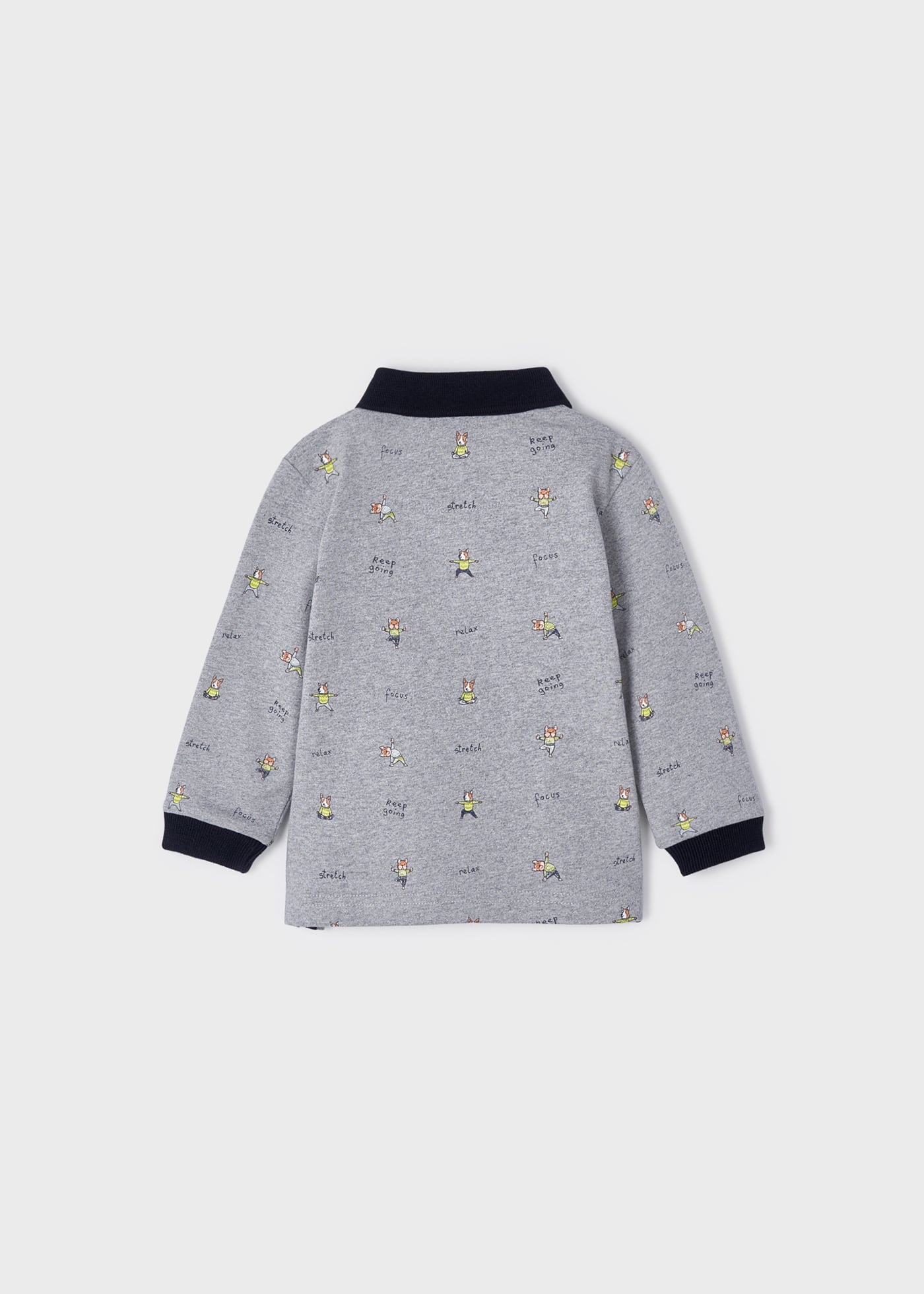 Mayoral erkek bebek uzun kol tişört 2156