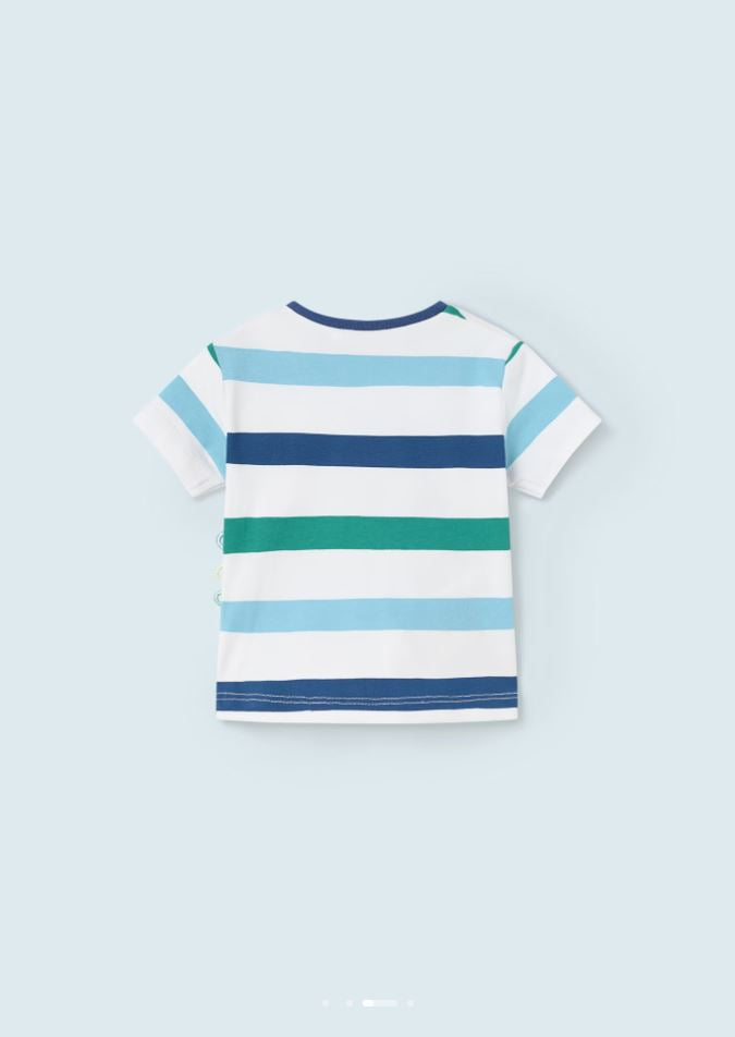 Mayoral erkek  bebek yazlık 2 li tişört  set  1002