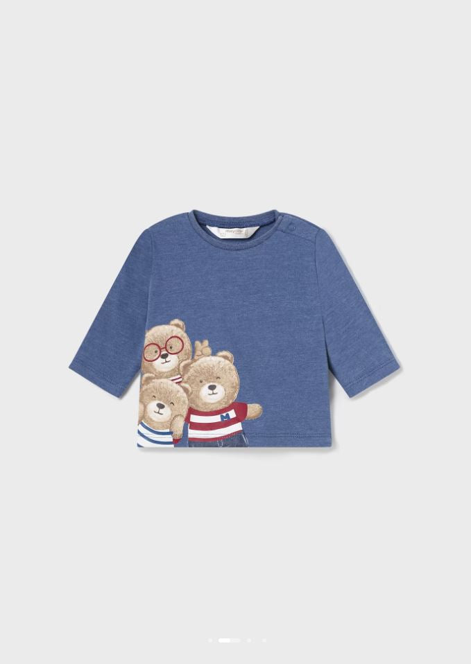 Mayoral erkek  bebek yazlık 2 li tişört set 1003