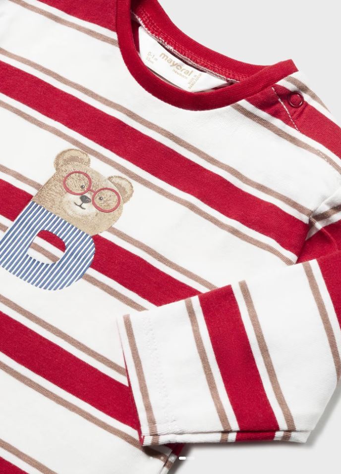 Mayoral erkek  bebek yazlık 2 li tişört set 1003