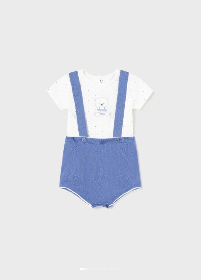 Mayoral erkek bebek yazlık şort tişört 2 li set 1250