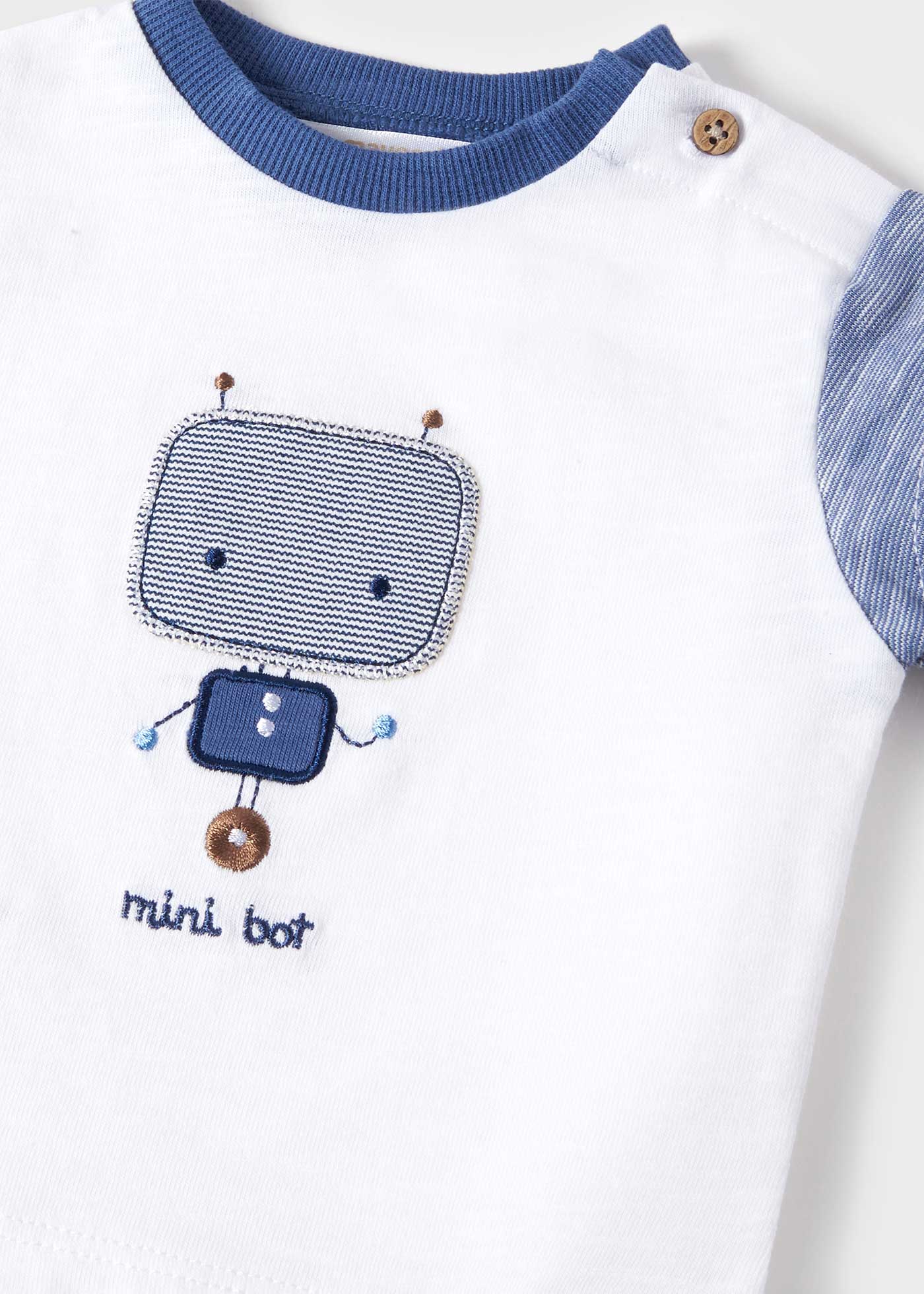Mayoral erkek bebek yazlık tişört şort 4 lü set 1652