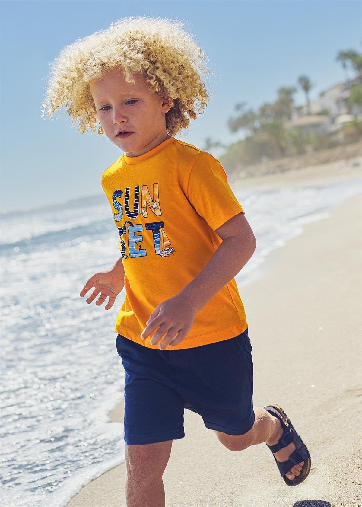 Mayoral erkek çocuk  2 tişört  bermuda 3 lü set 3681