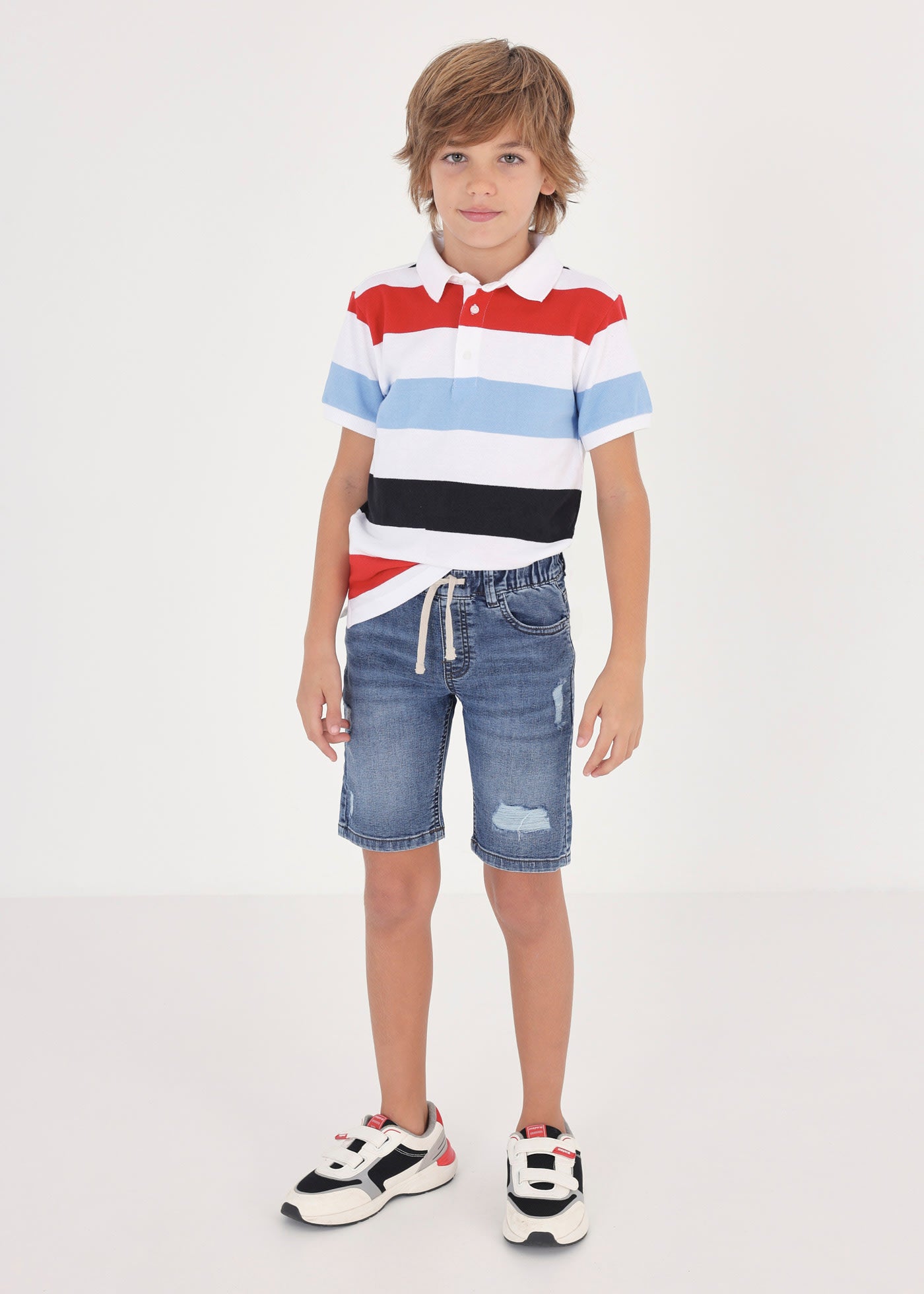 Mayoral erkek çocuk denim  bermuda 6258