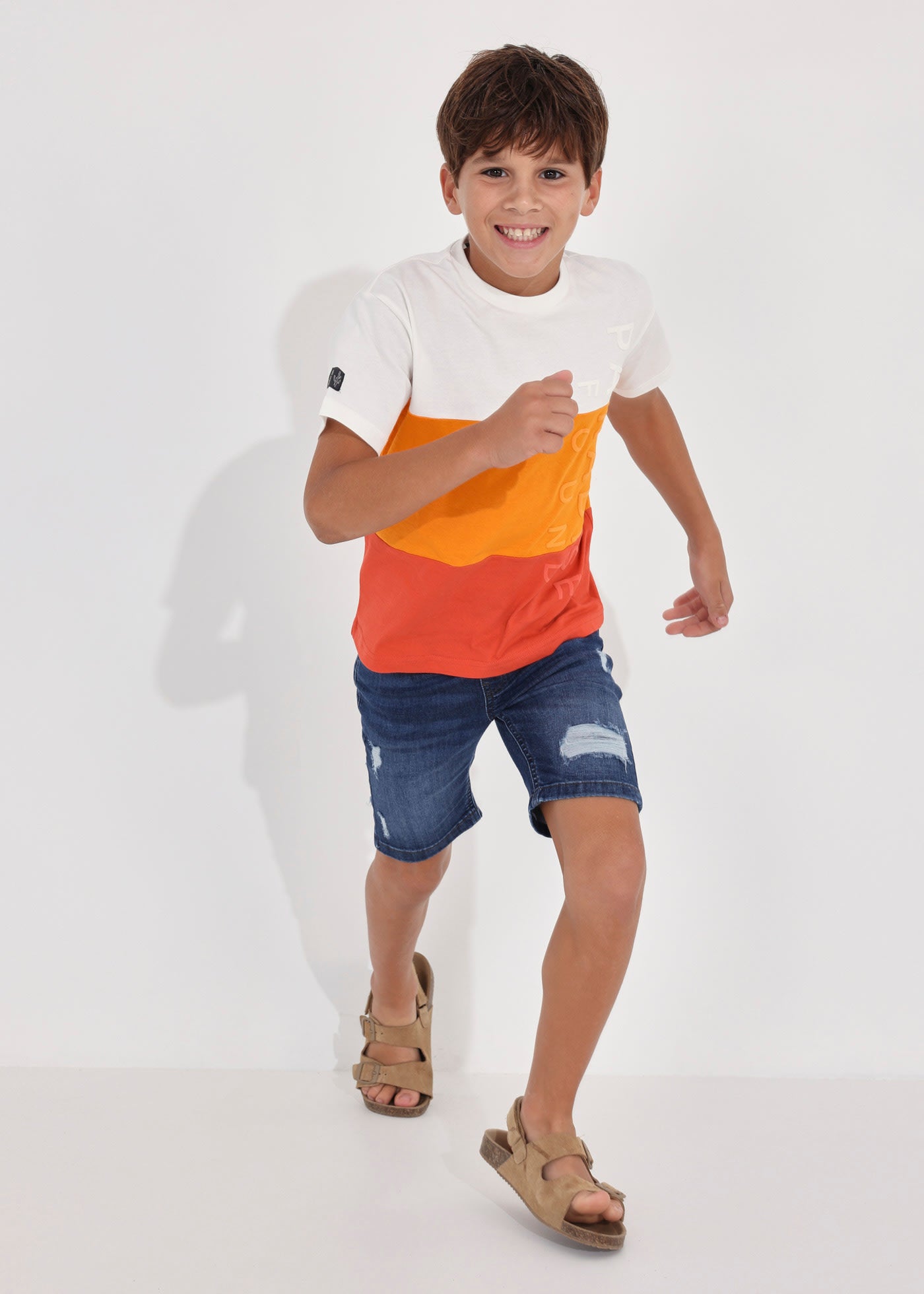 Mayoral erkek çocuk denim  bermuda 6258