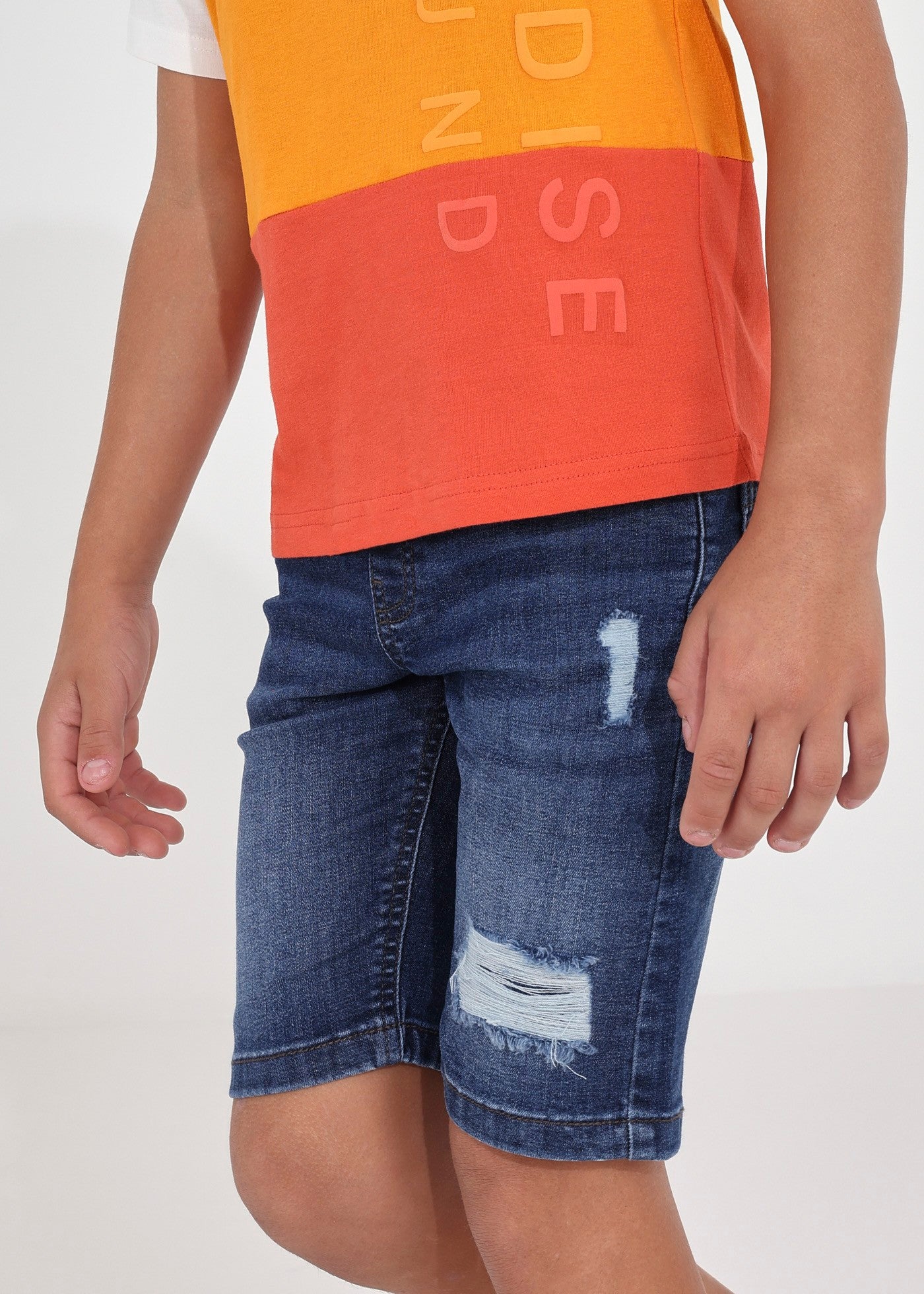 Mayoral erkek çocuk denim  bermuda 6258