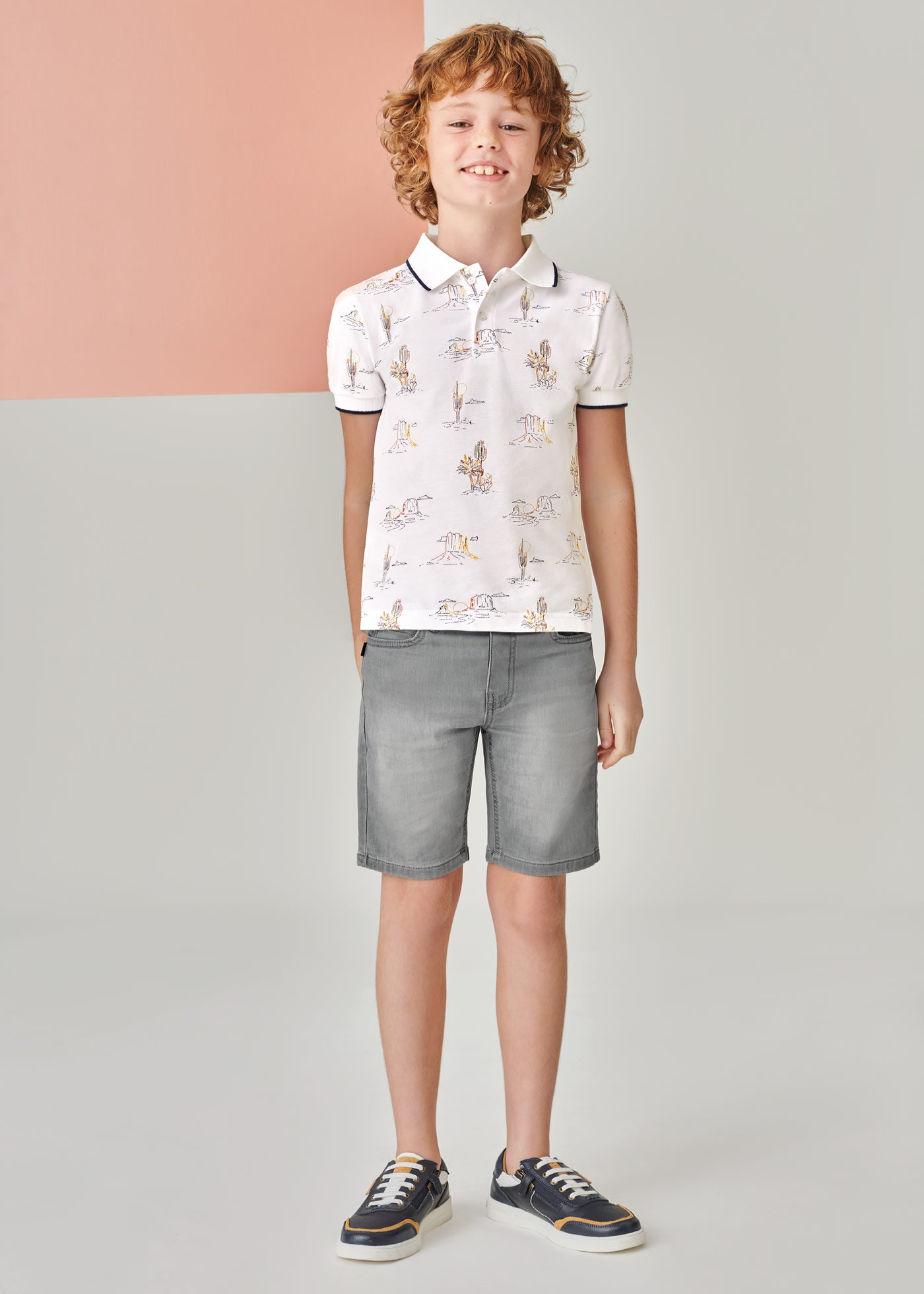 Mayoral erkek çocuk denim bermuda 6261