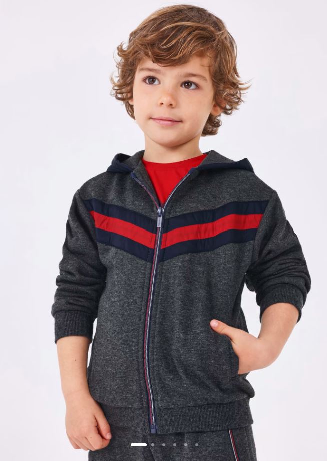 Mayoral Erkek Çocuk Fermuarlı Hoodie Hırka  4446