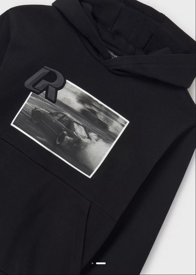 Mayoral erkek çocuk kapişonlu pullover sweatshırt  7452