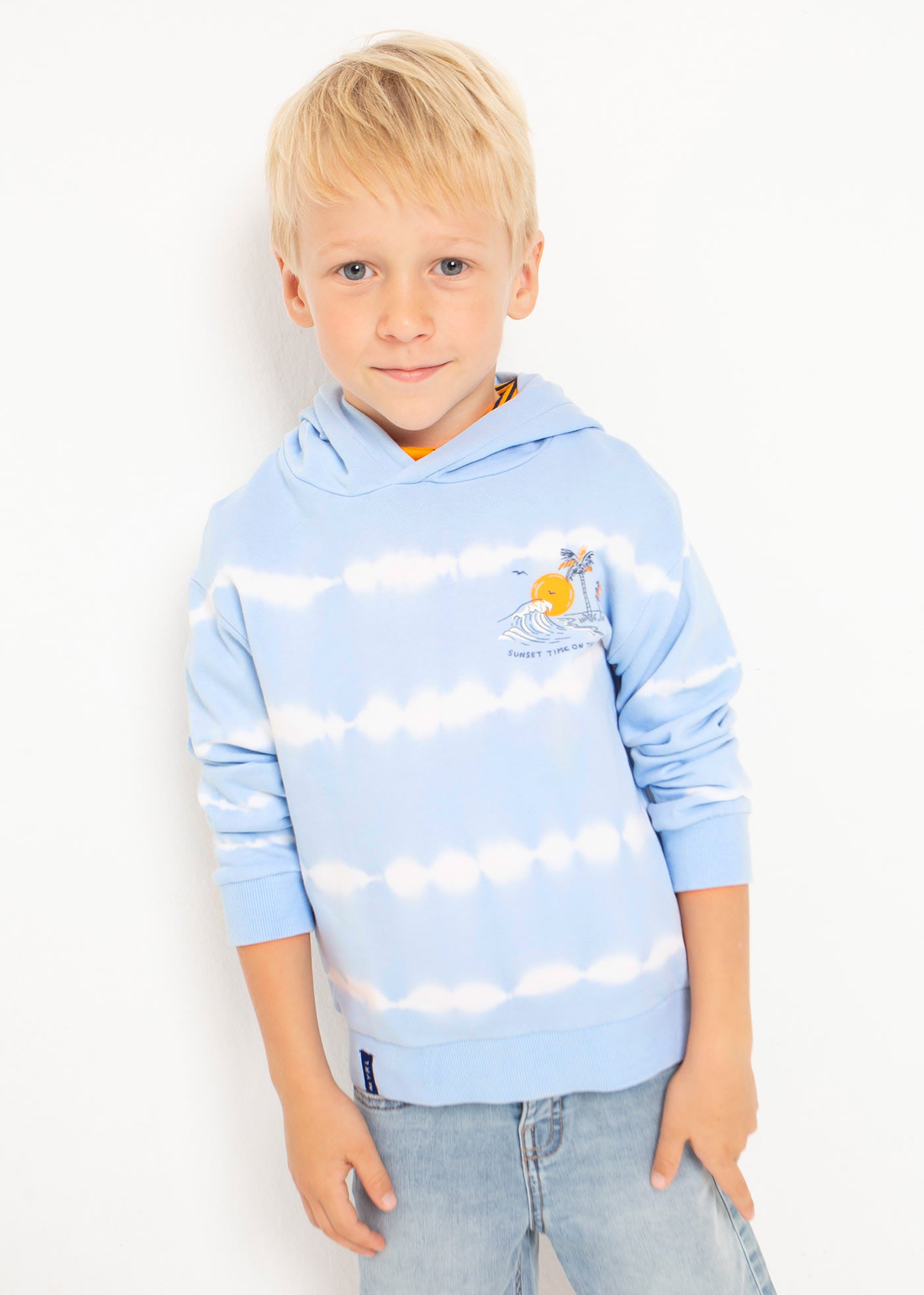 Mayoral erkek çocuk  kapişonlu sweatshirt 3450