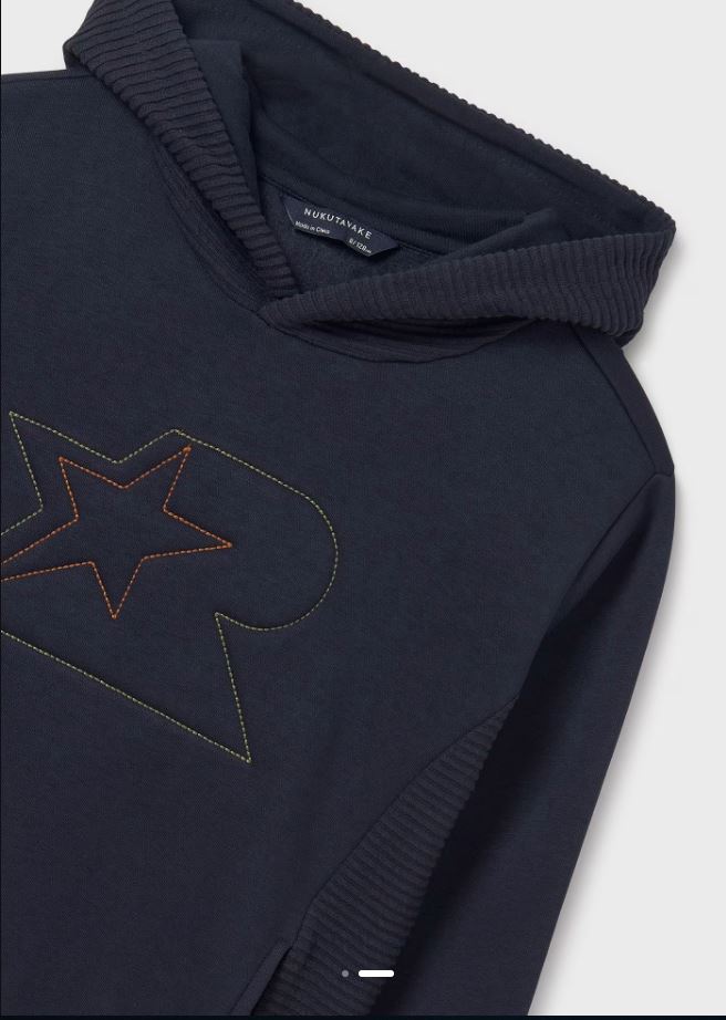 Mayoral Erkek Çocuk Lacivert Kapşonlu Sweatshirt 7450