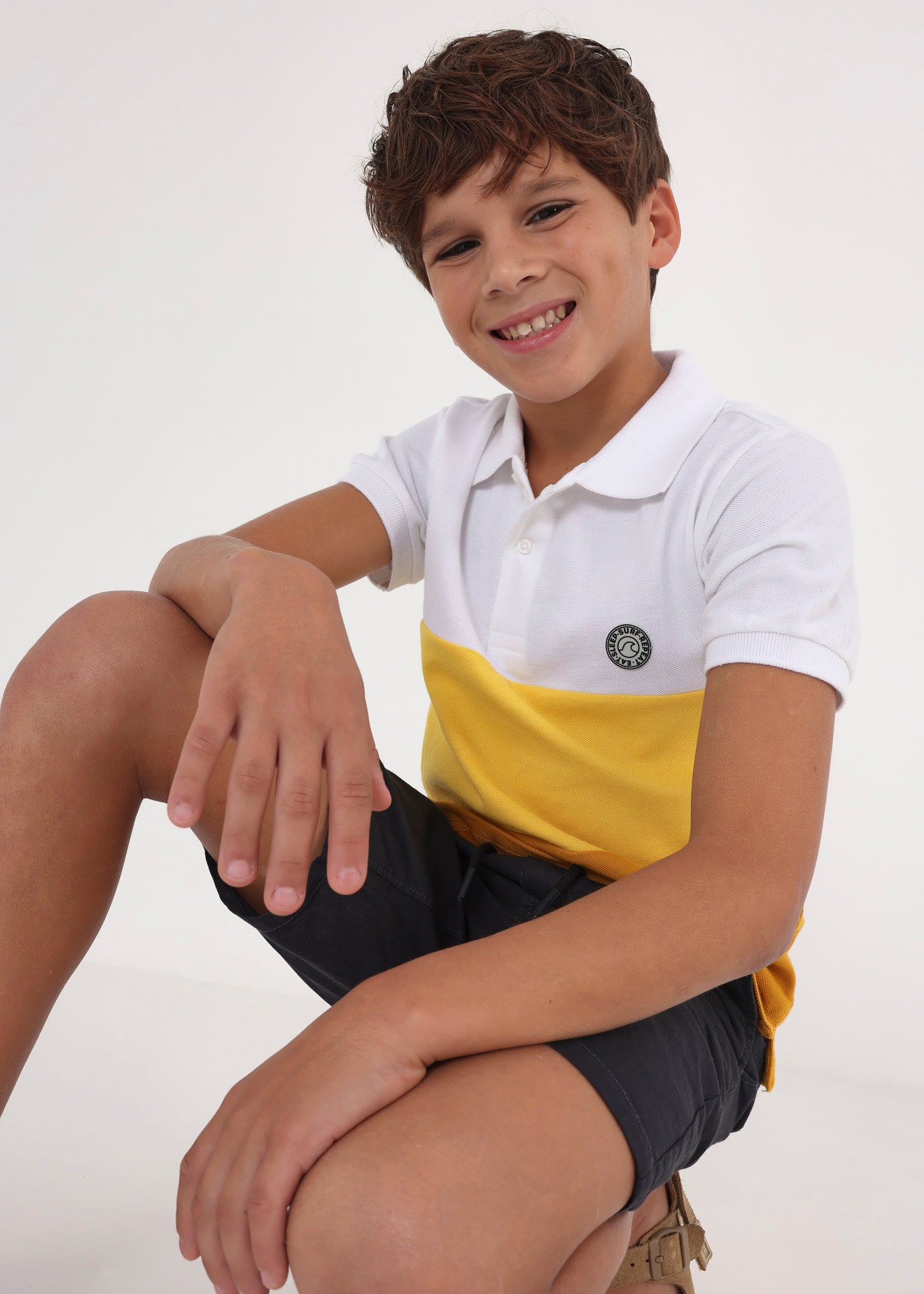 Mayoral erkek çocuk polo yaka tişört 6105