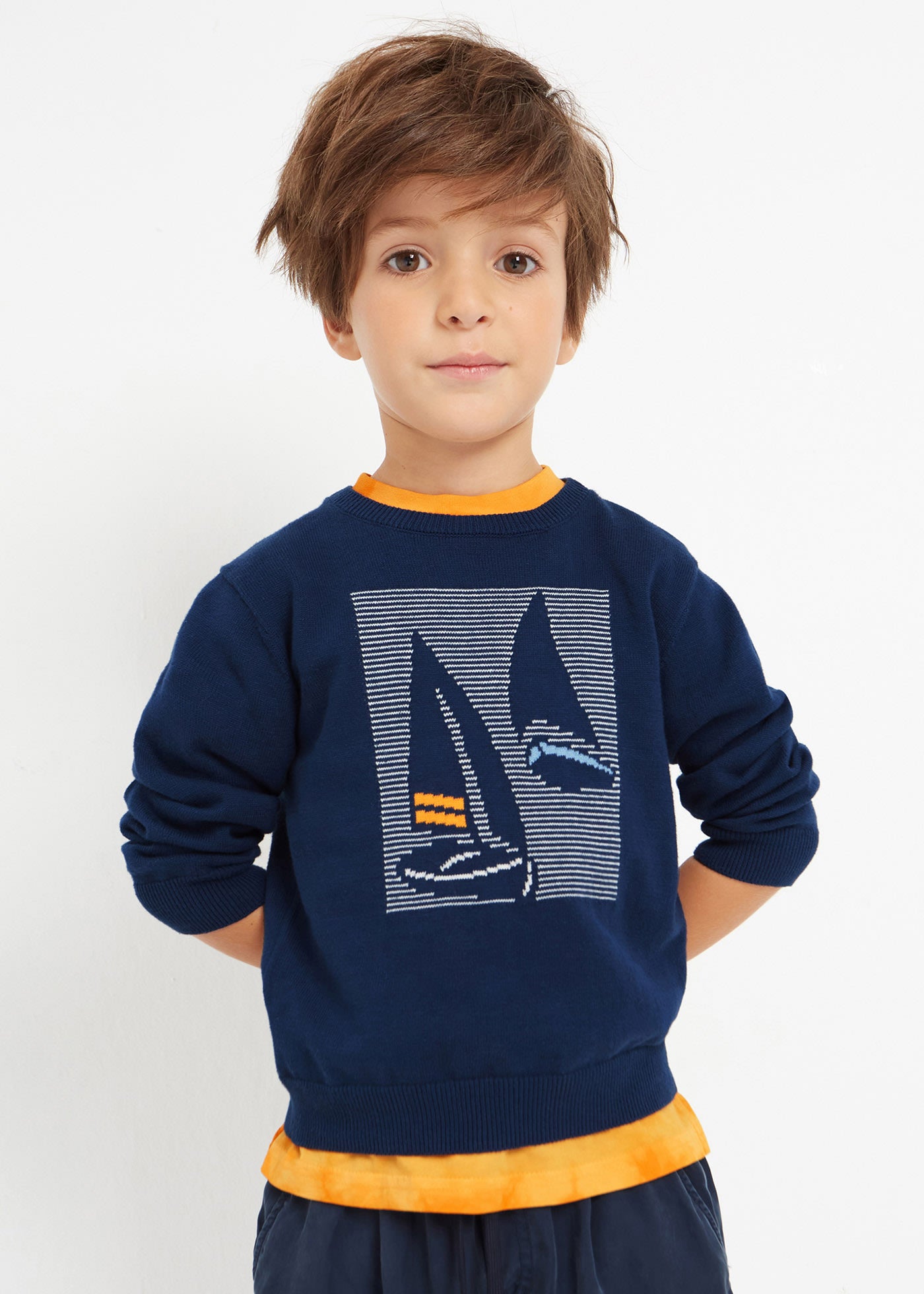 Mayoral erkek çocuk pullover kazak 3347