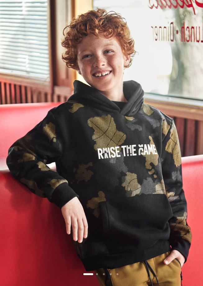 Mayoral Erkek Çocuk Sweatshirt Siyah 7449