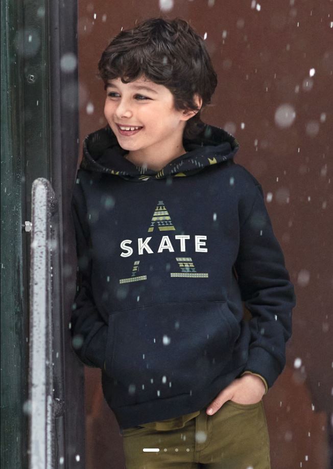 Mayoral Erkek Çocuk Sweatshirt Siyah 7449