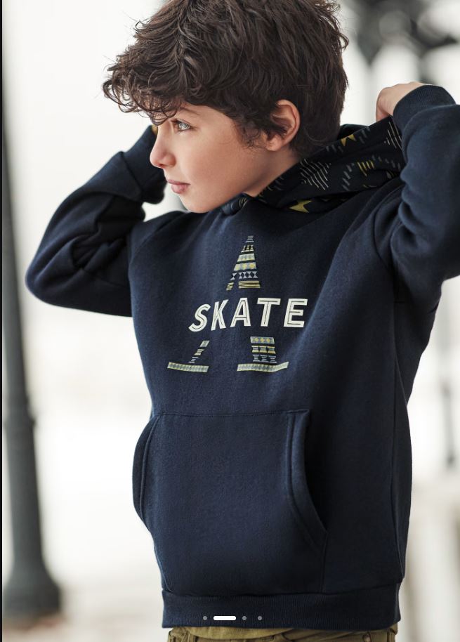 Mayoral Erkek Çocuk Sweatshirt Siyah 7449