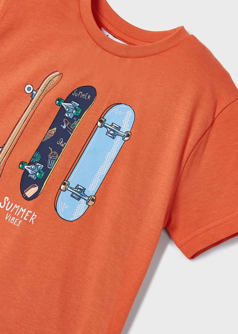 Mayoral erkek çocuk tişört şort 2 liset 3676