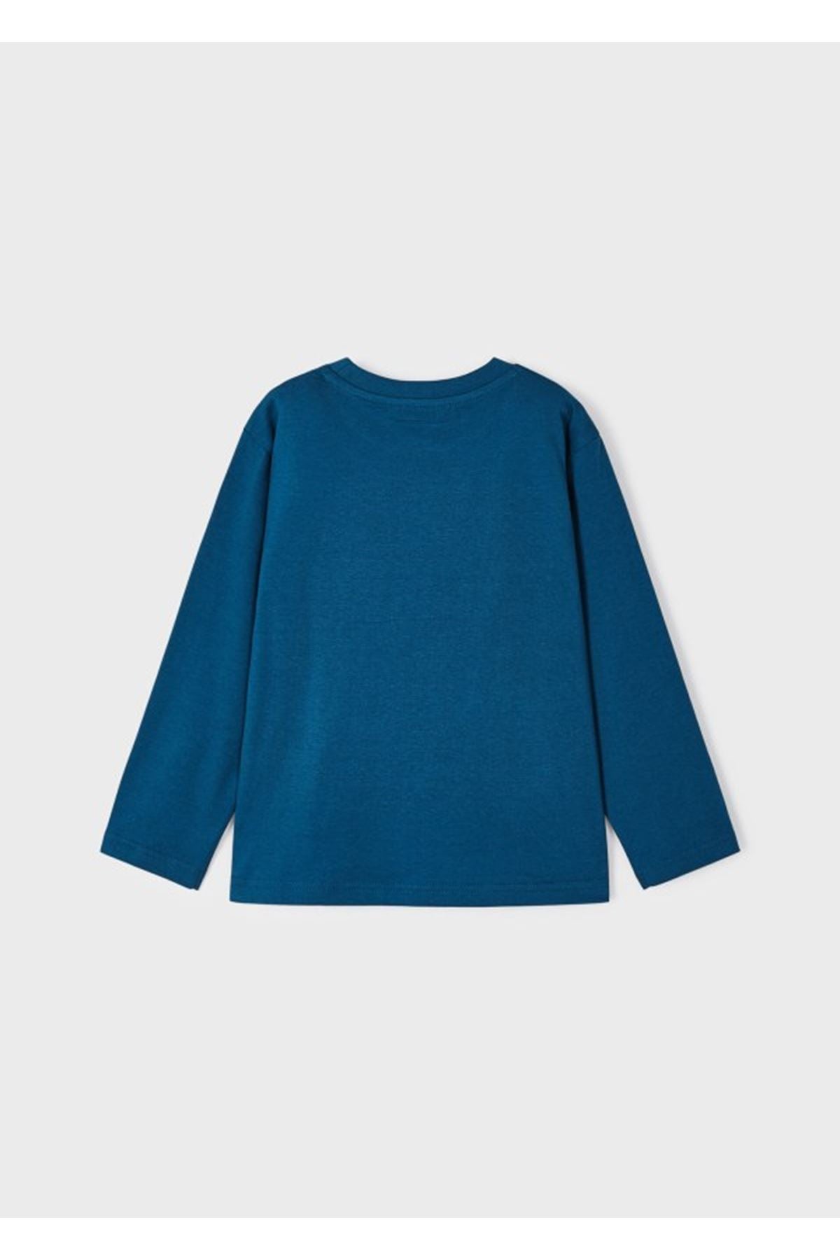 Mayoral Erkek Çocuk Üç Boyut Baskılı Sweatshirt 4036