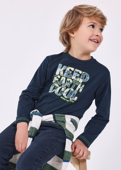 Mayoral erkek çocuk uzın kol tişört 4037