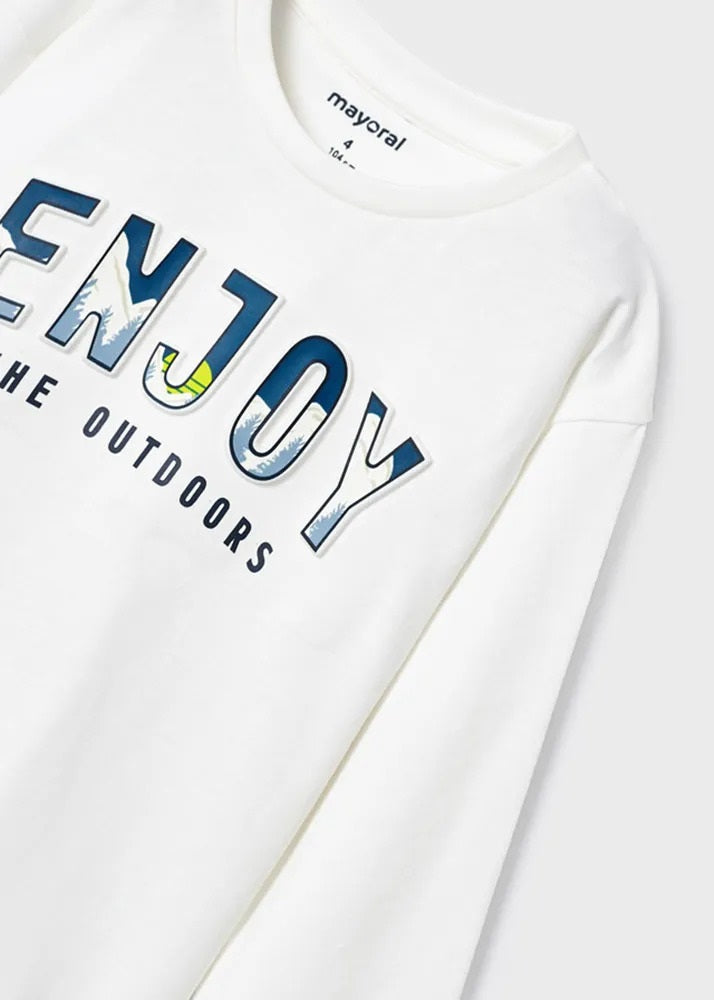 Mayoral erkek  çocuk uzun kol tişört 4020