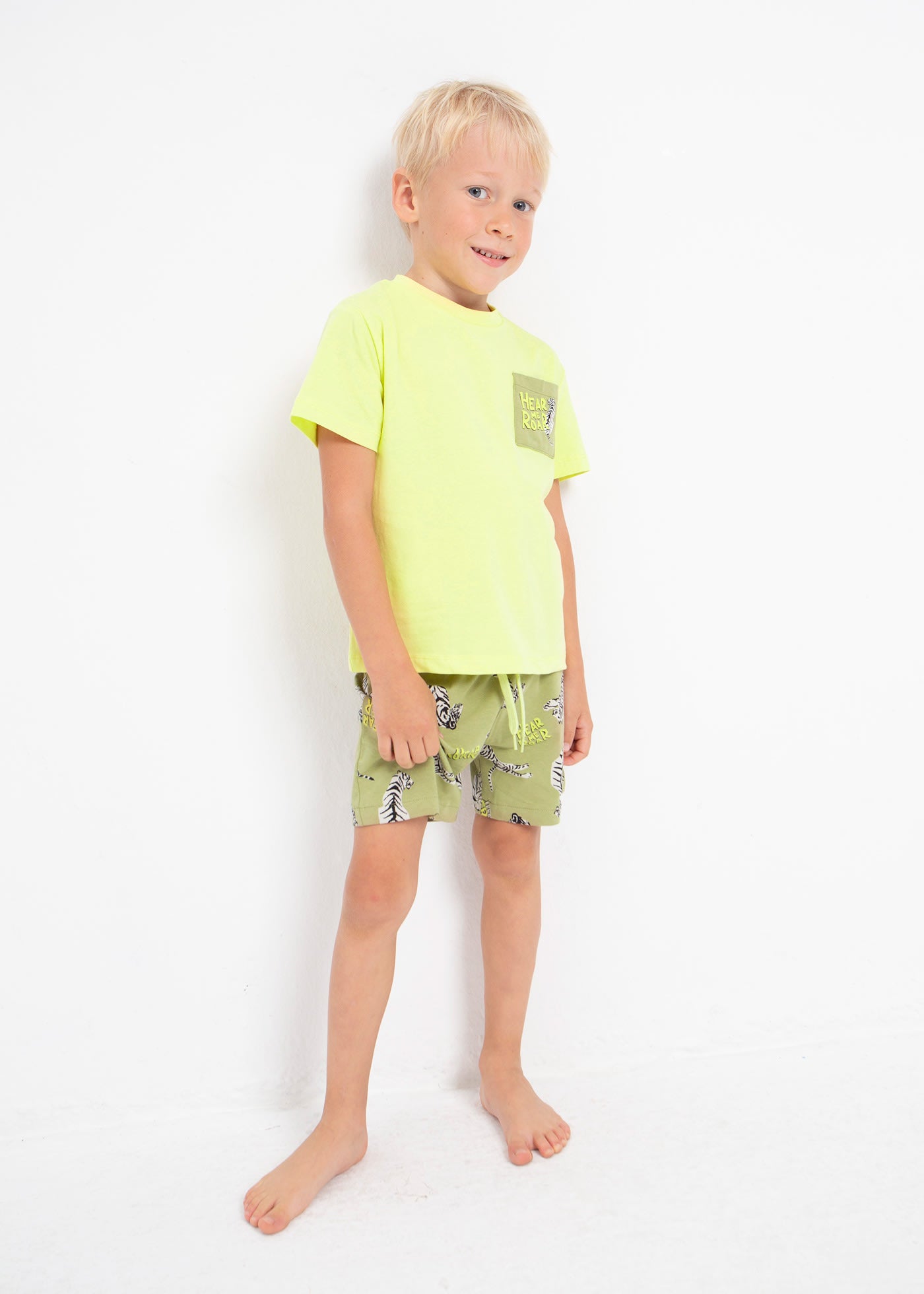 Mayoral erkek çocuk yazlık pijama takım  3795