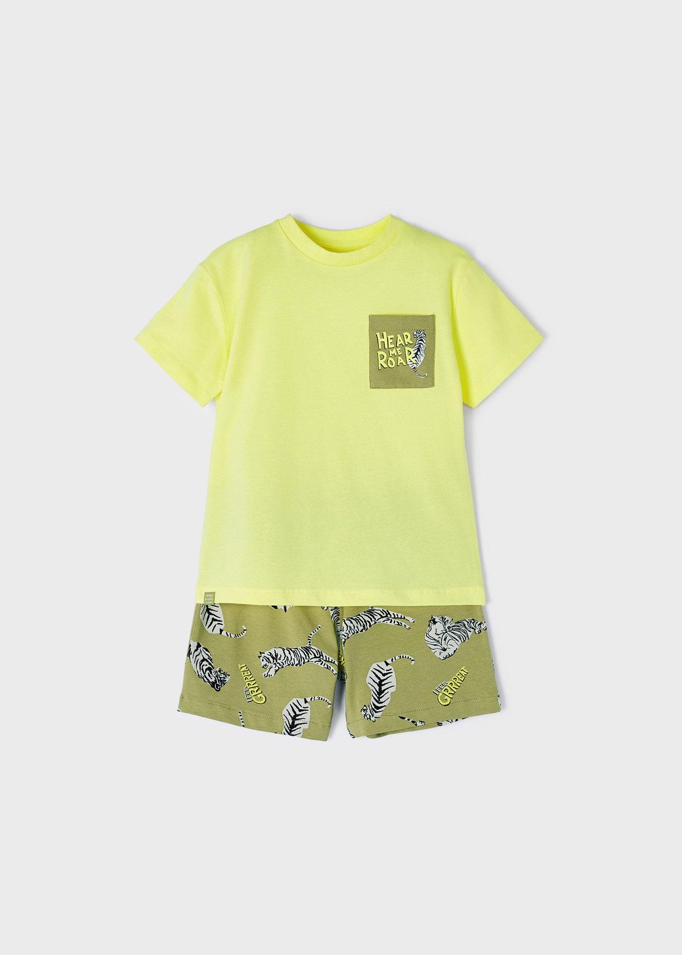 Mayoral erkek çocuk yazlık pijama takım  3795