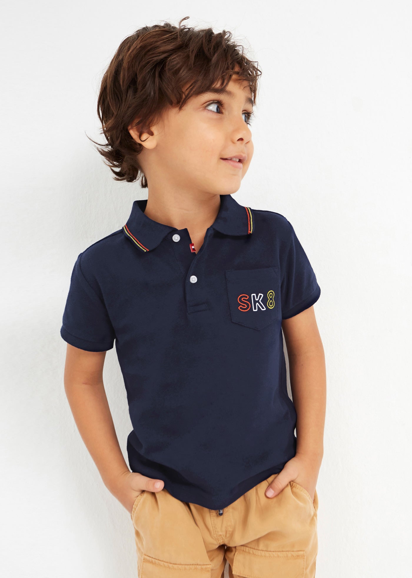 Mayoral erkek çocuk yazlık polo yaka tişört  3154