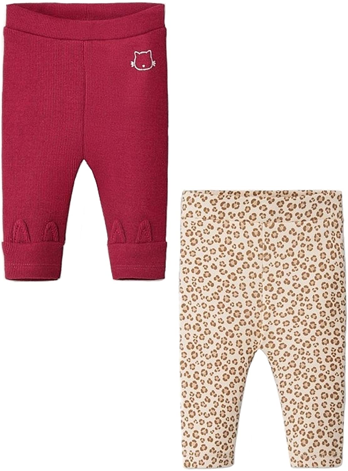 MAYORAL KIZ BEBEK 2 Lİ PAMUKLU TAYT PANTOLON  SET 2776