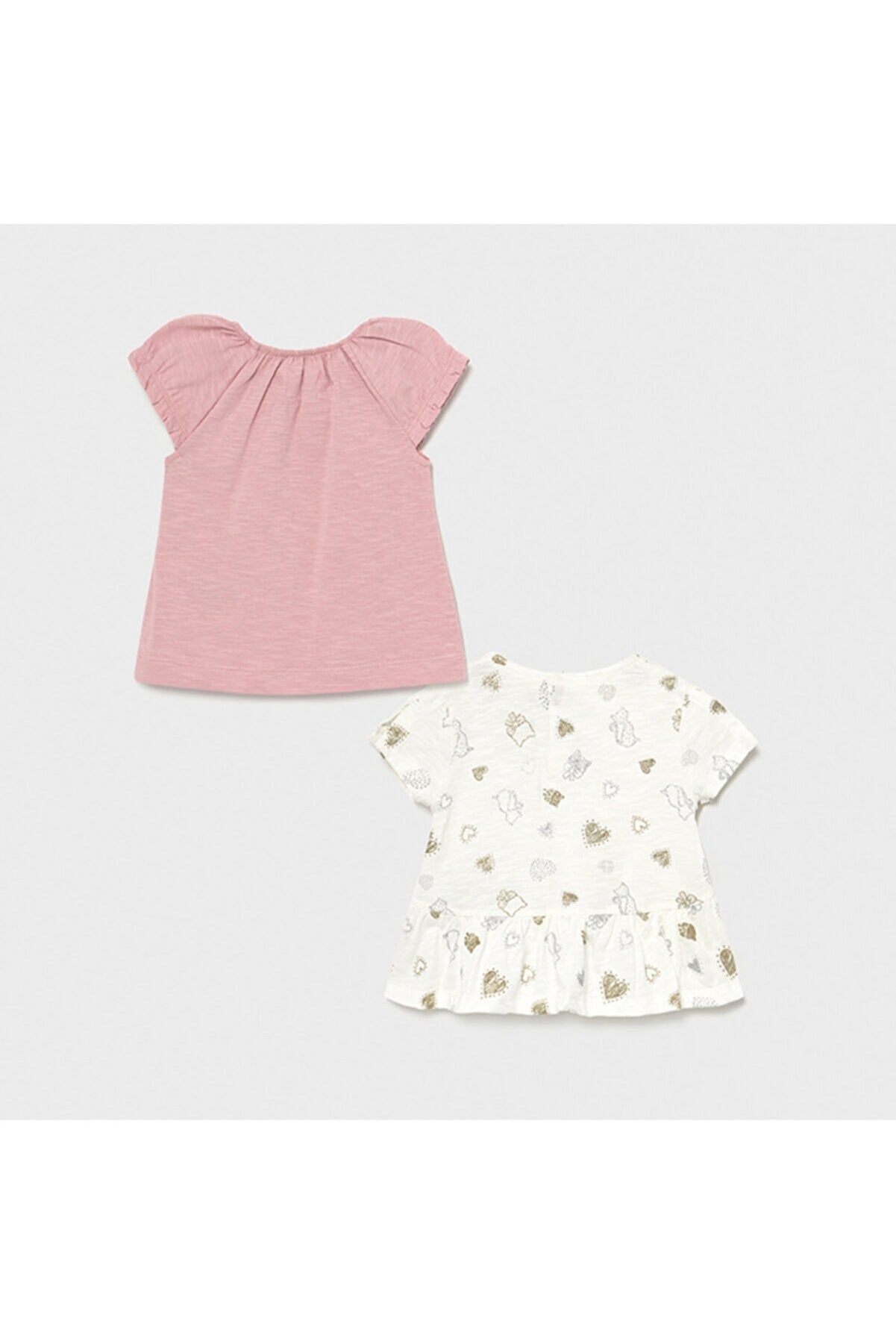 Mayoral kız bebek  2 li t-shırt set