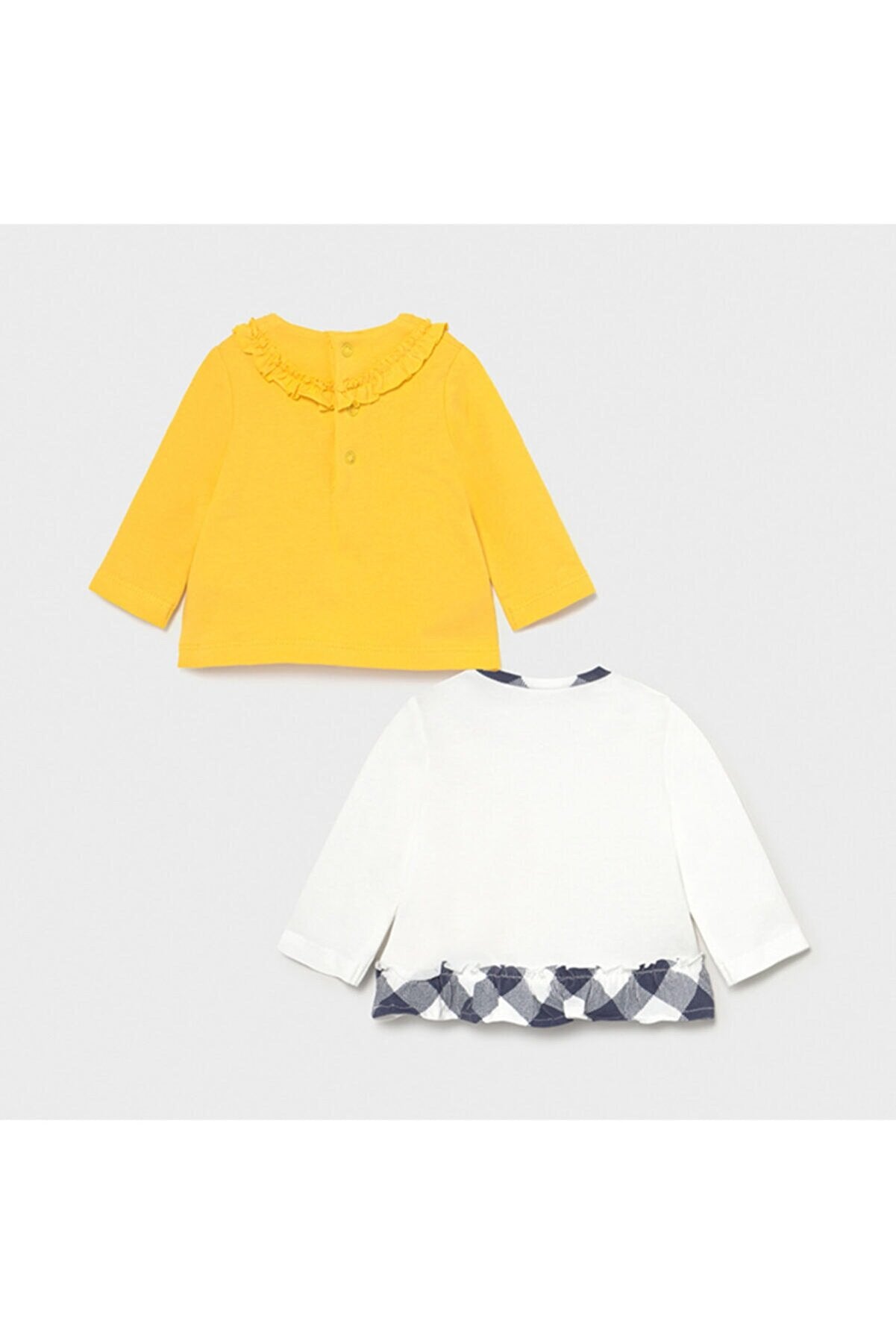 Mayoral kız bebek 2 li uzun kol tişört set 1073