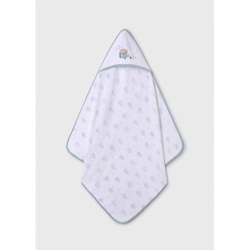 Mayoral kız bebek başlıklı havlu 9460