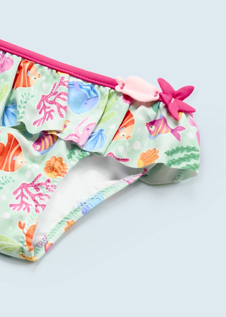 Mayoral kız bebek bikini altı şapka 2 li set 1632