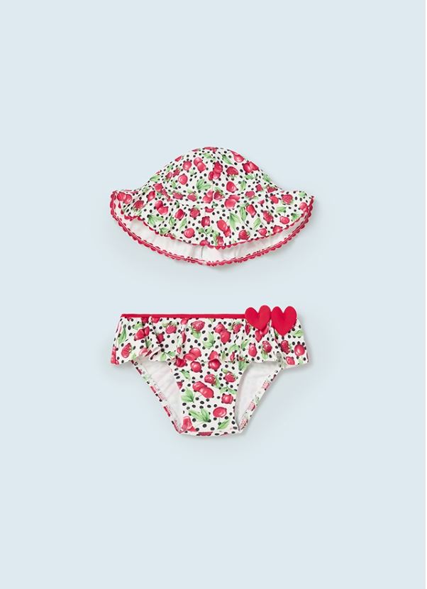 Mayoral kız bebek bikini altı şapka 2 li set 1632