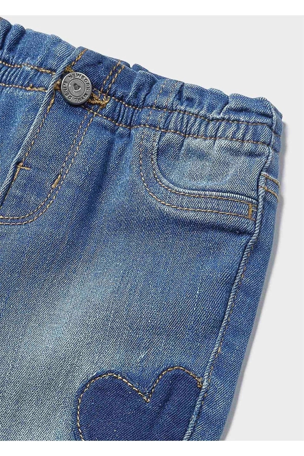 Mayoral kız bebek denim pantolon 1762