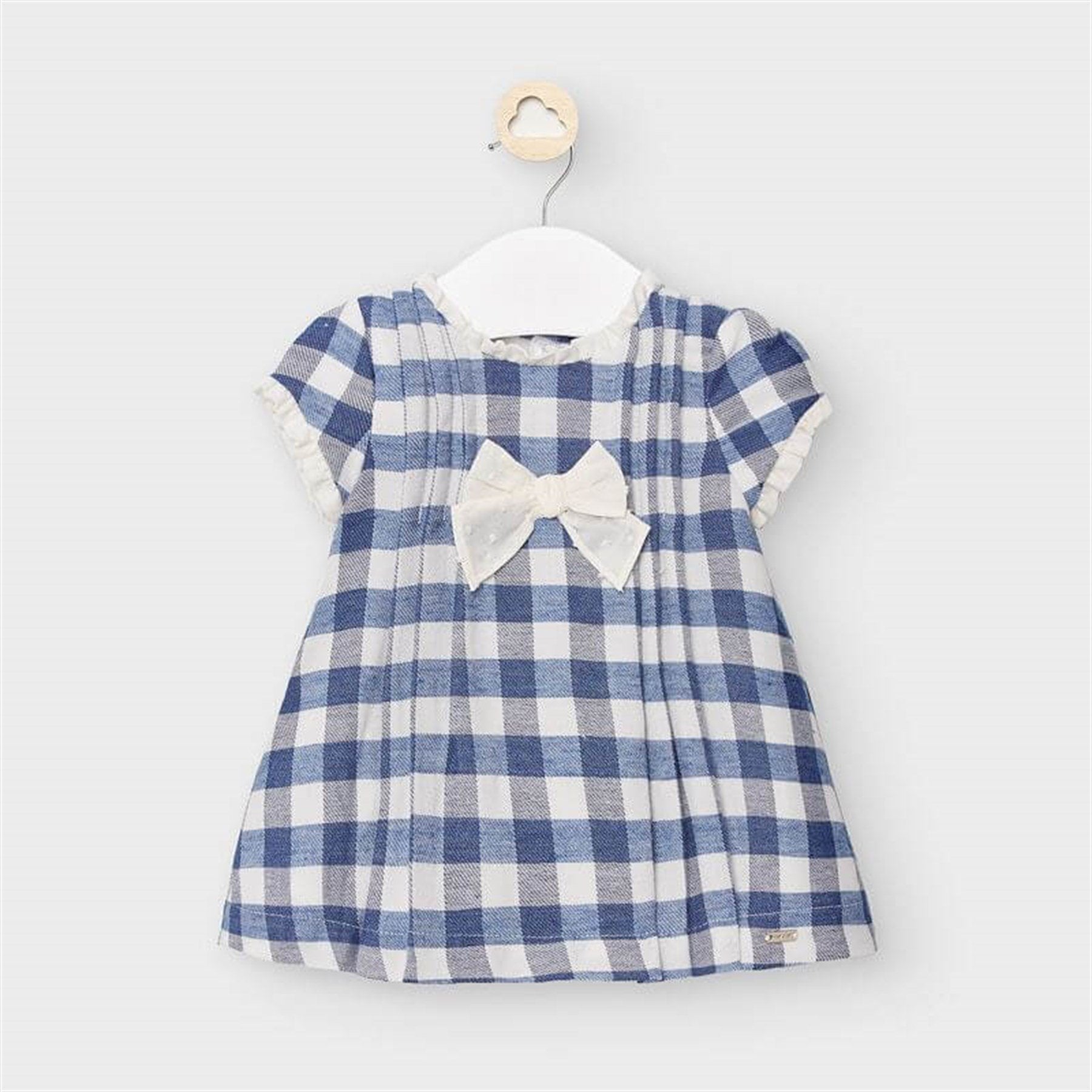 MAYORAL KIZ BEBEK  KARELİ ELBİSE 2867