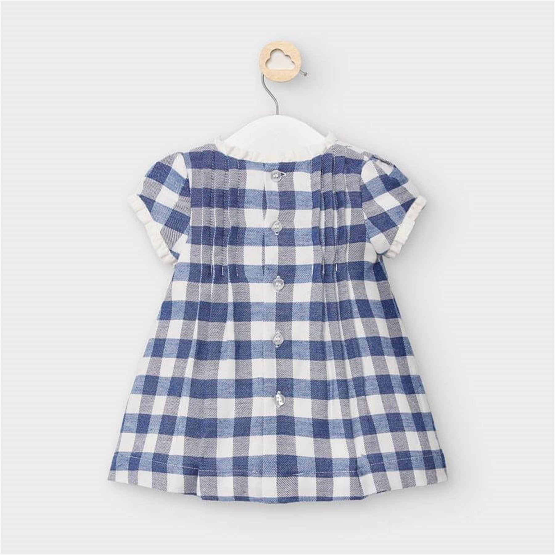 MAYORAL KIZ BEBEK  KARELİ ELBİSE 2867