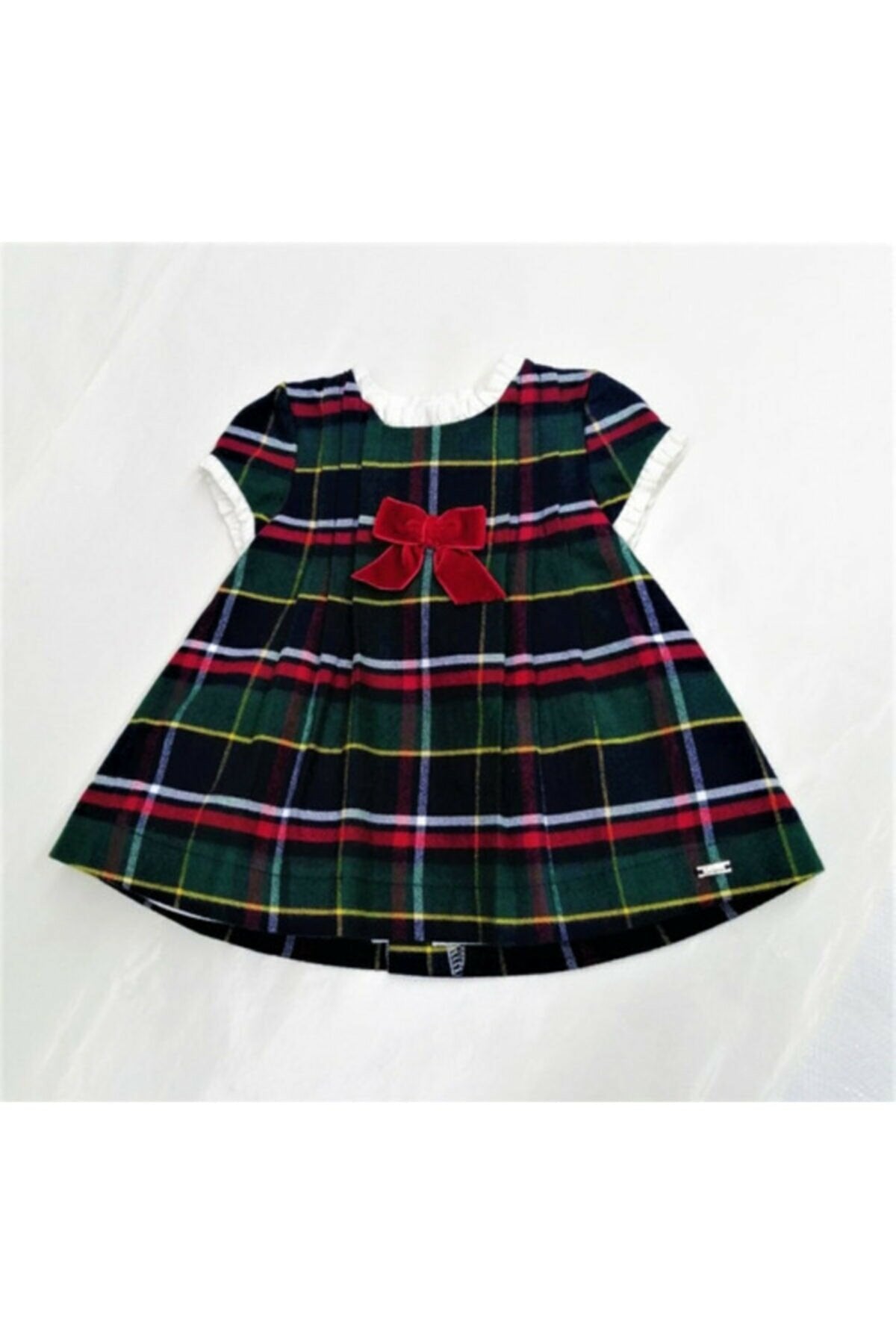 MAYORAL KIZ BEBEK  KARELİ ELBİSE 2867