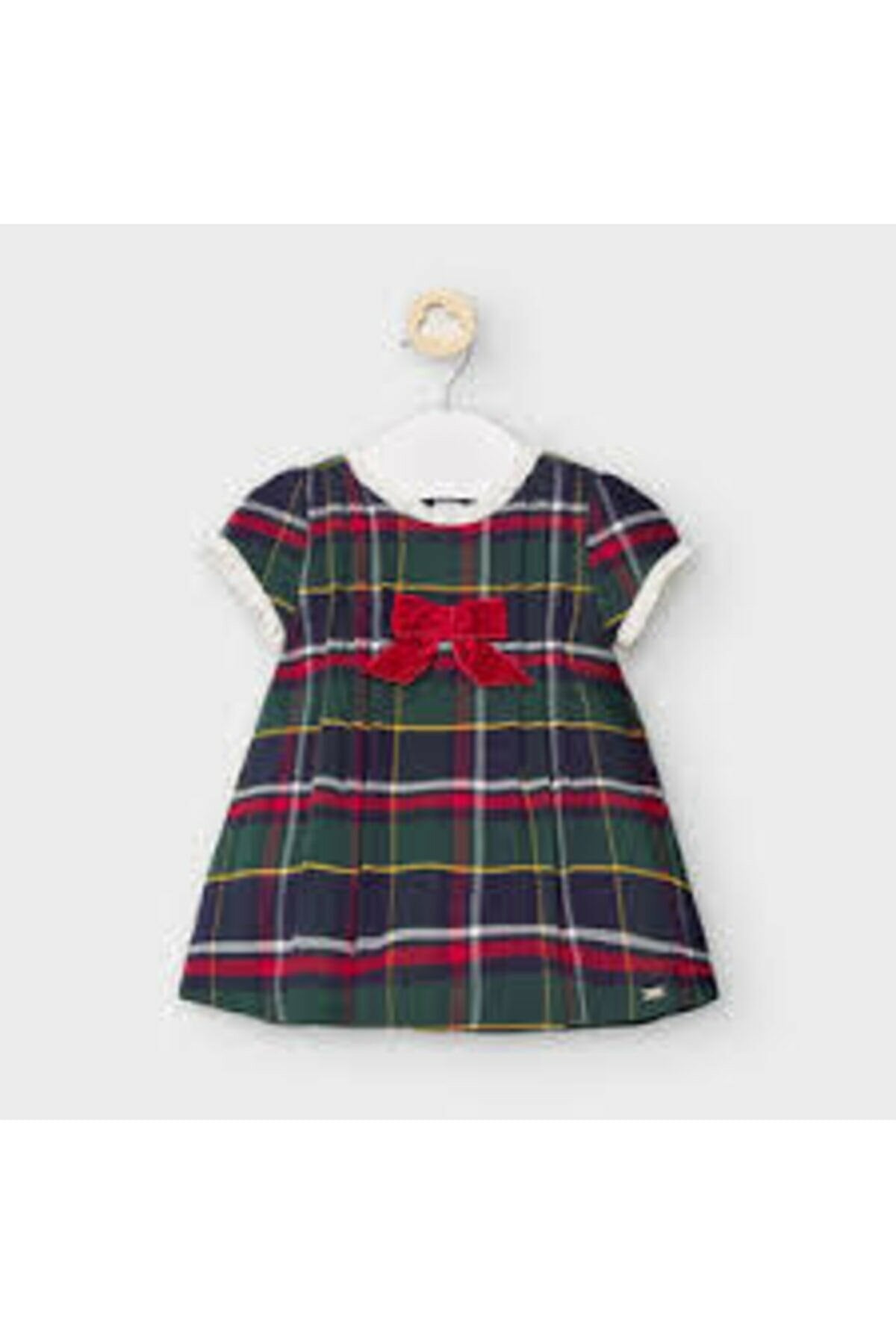 MAYORAL KIZ BEBEK  KARELİ ELBİSE 2867