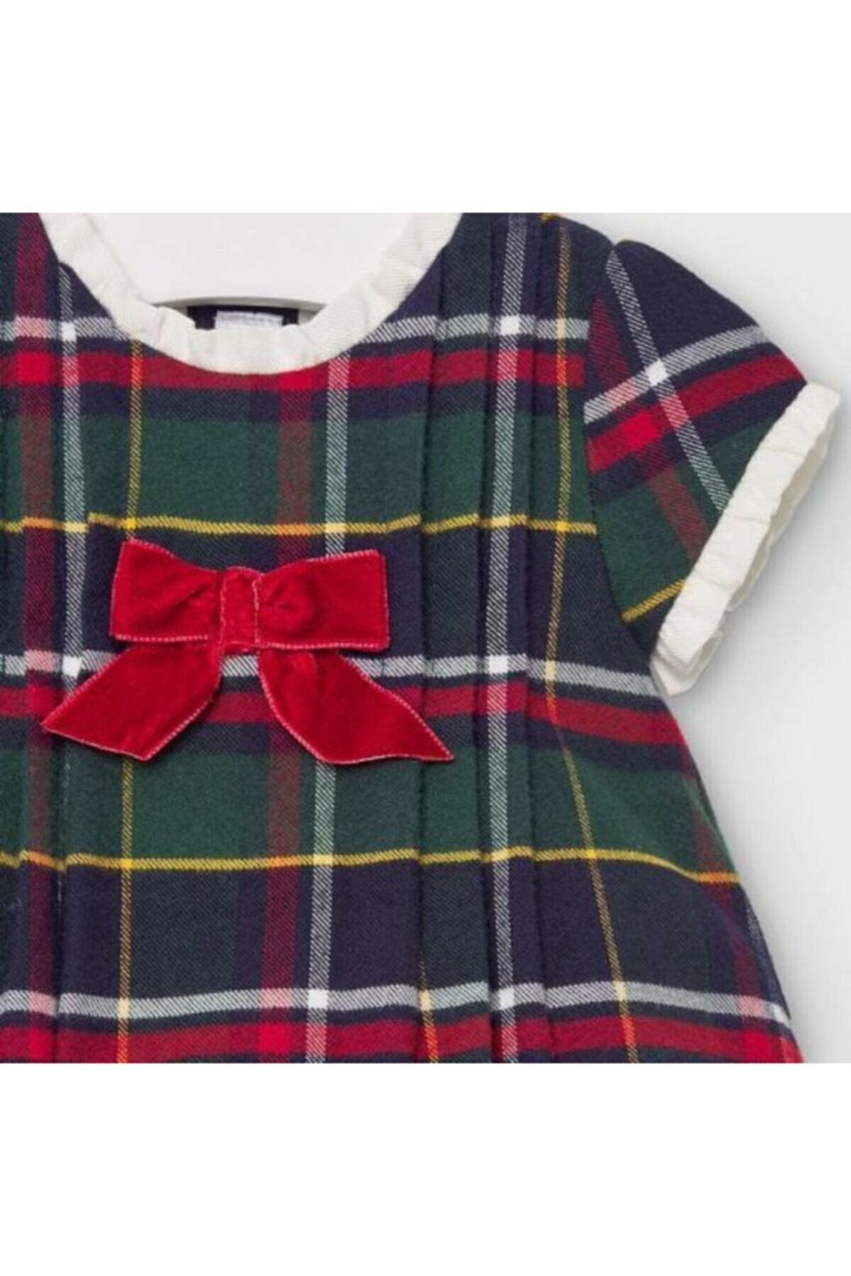 MAYORAL KIZ BEBEK  KARELİ ELBİSE 2867